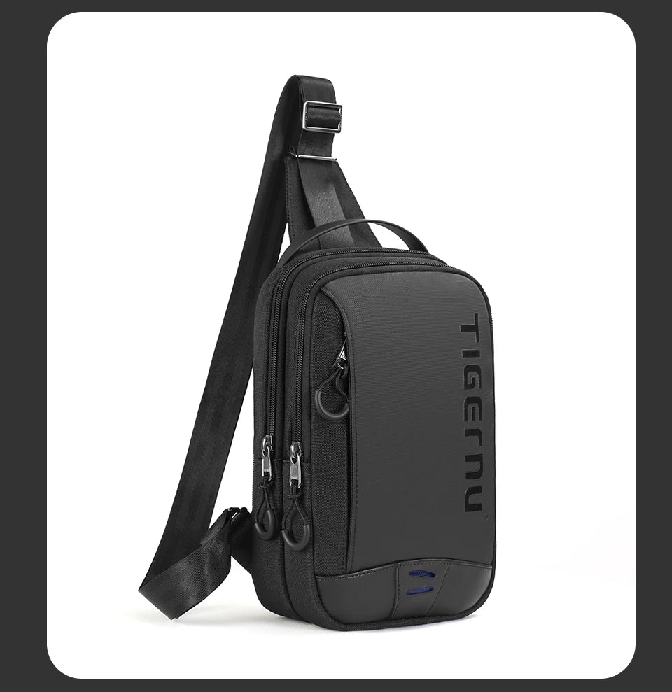 Tigernu Chestbag For Men 9.7inch Ipad Bags Casual Shoulder Bag Male Crossbody Bag Sling Bag For Boy Mini Bolsa Escolar Chest Bag