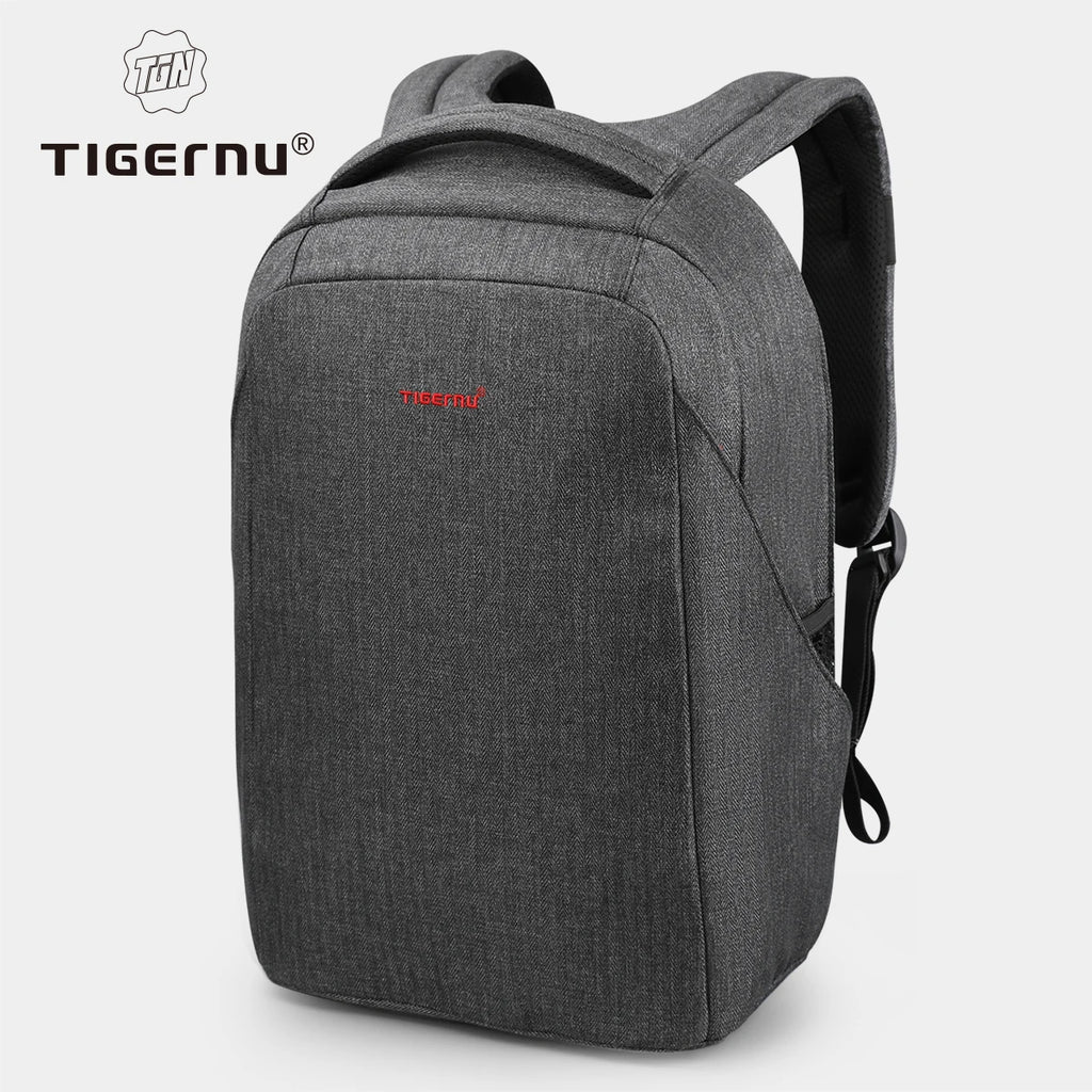 Tigernu Men Anti Theft Backpack 15.6inch Laptop Backpack Bags With USB Port Travel Bags Male Mochila Casual Schoolbags Knapsack