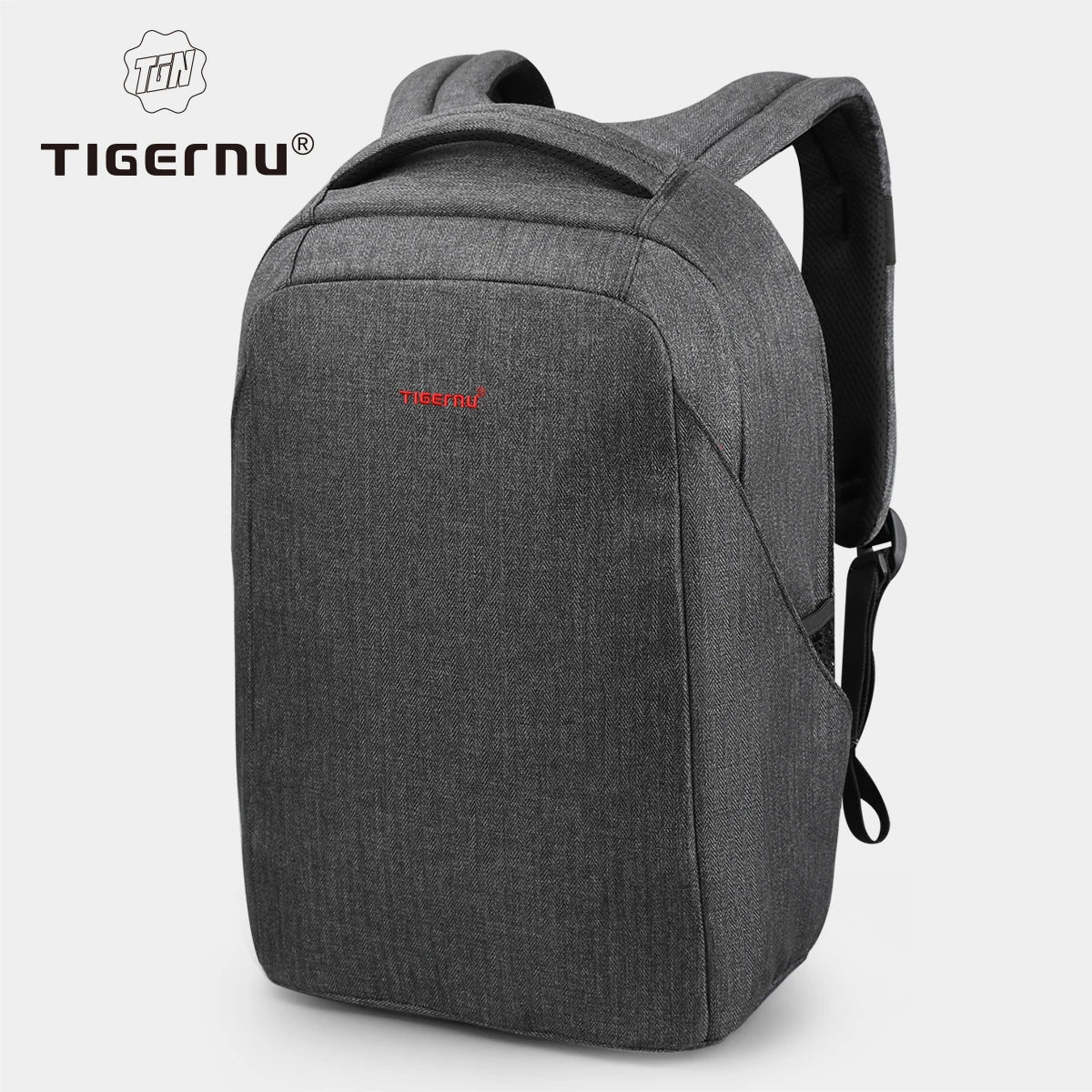 Tigernu Men Anti Theft Backpack 15.6inch Laptop Backpack Bags With USB Port Travel Bags Male Mochila Casual Schoolbags Knapsack