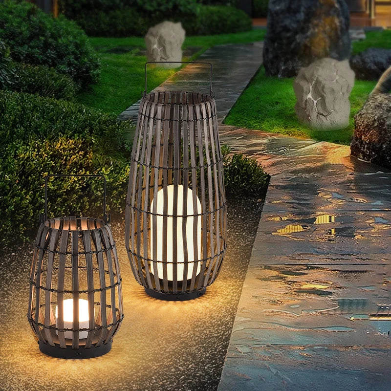 Solar Outdoor Light Modern Garden Light Garden Layout Floor Light Villa Lawn Light Waterproof Outdoor Terrace Atmosphere Light
