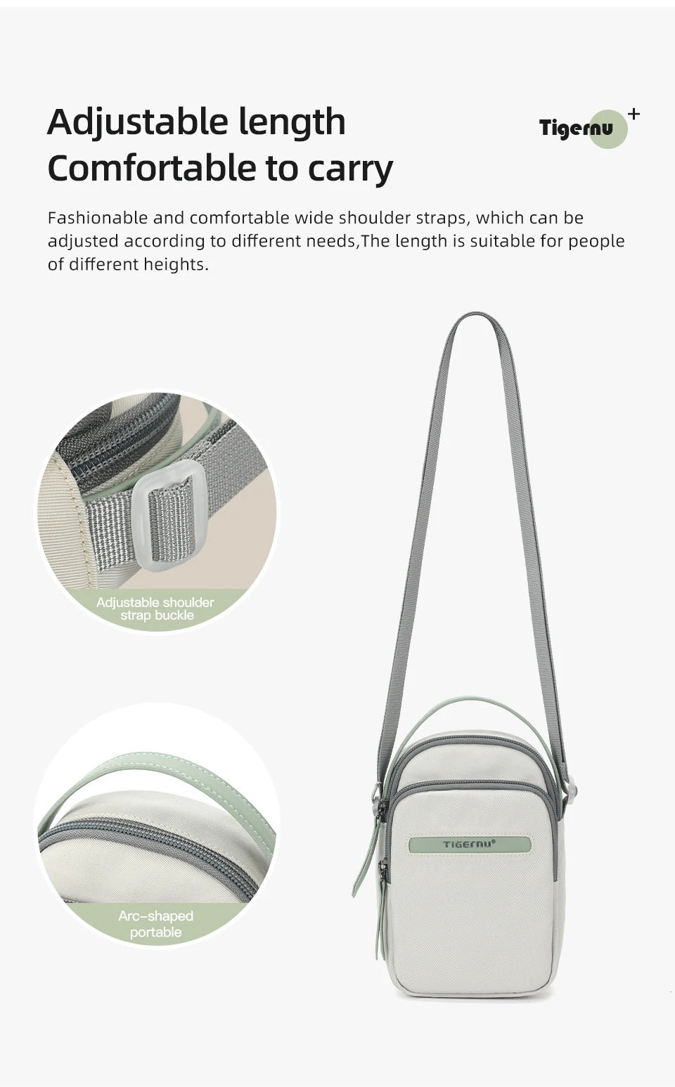 Tigernu Women Crossbody Bag Shoulder Bag Female Handbag Sling Bag Girl Mini Bag Light Card Holder Phone Bag For Girls Mini Bags