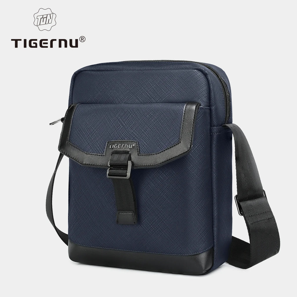 Tigernu Men's Shoulder Bags Anti-wrinkle Waterproof Fit For 10.2" iPad Bags Men Travel Bag Messenger Bag Mini Bags Elite Series