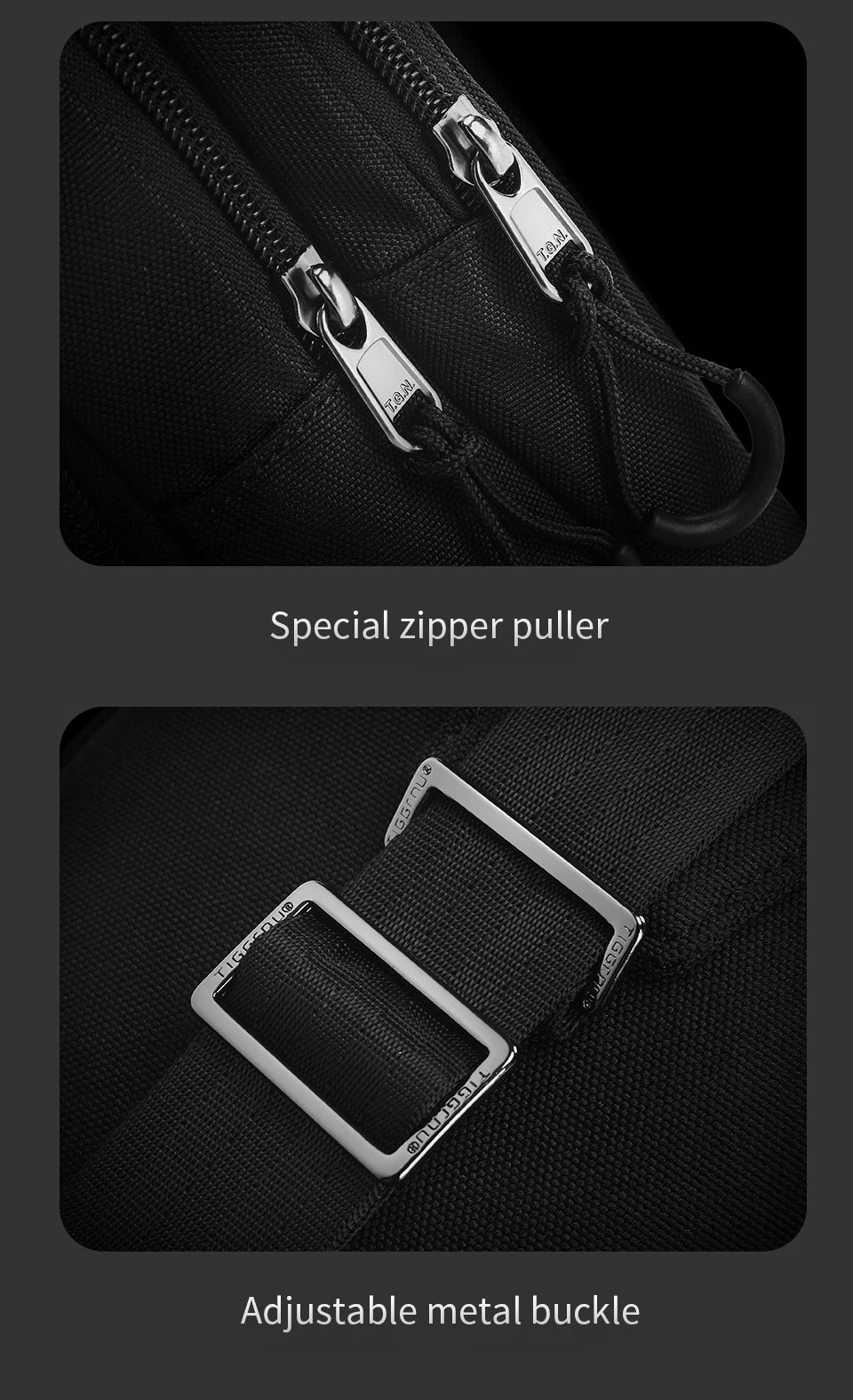 Tigernu Chestbag For Men 9.7inch Ipad Bags Casual Shoulder Bag Male Crossbody Bag Sling Bag For Boy Mini Bolsa Escolar Chest Bag