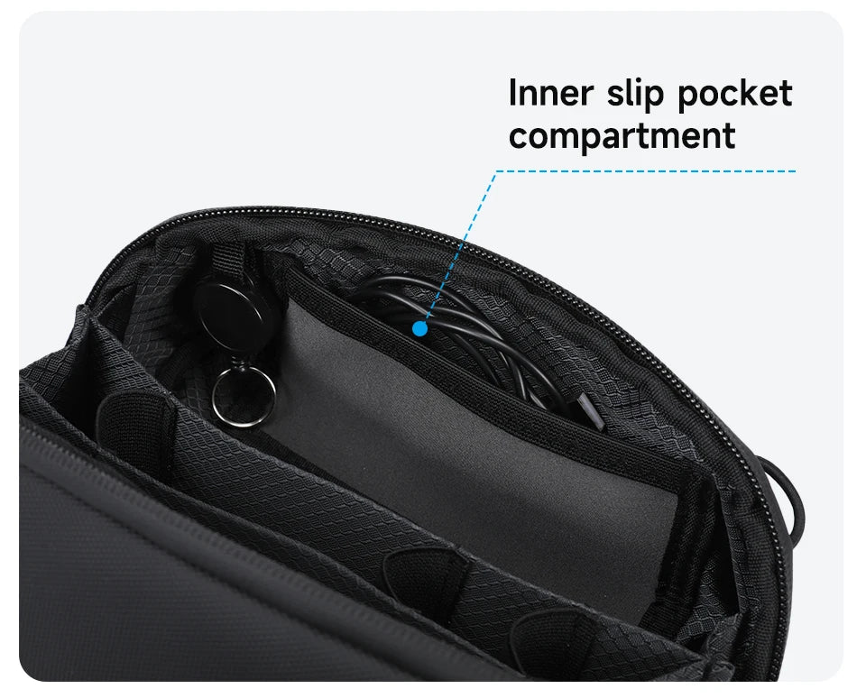 Tigernu Small Storage Bag For Travel Clutch Bag Men Handheld Bags Waterproof TPU Bags Male Portable Bag For PTZ Camera POCKET 3