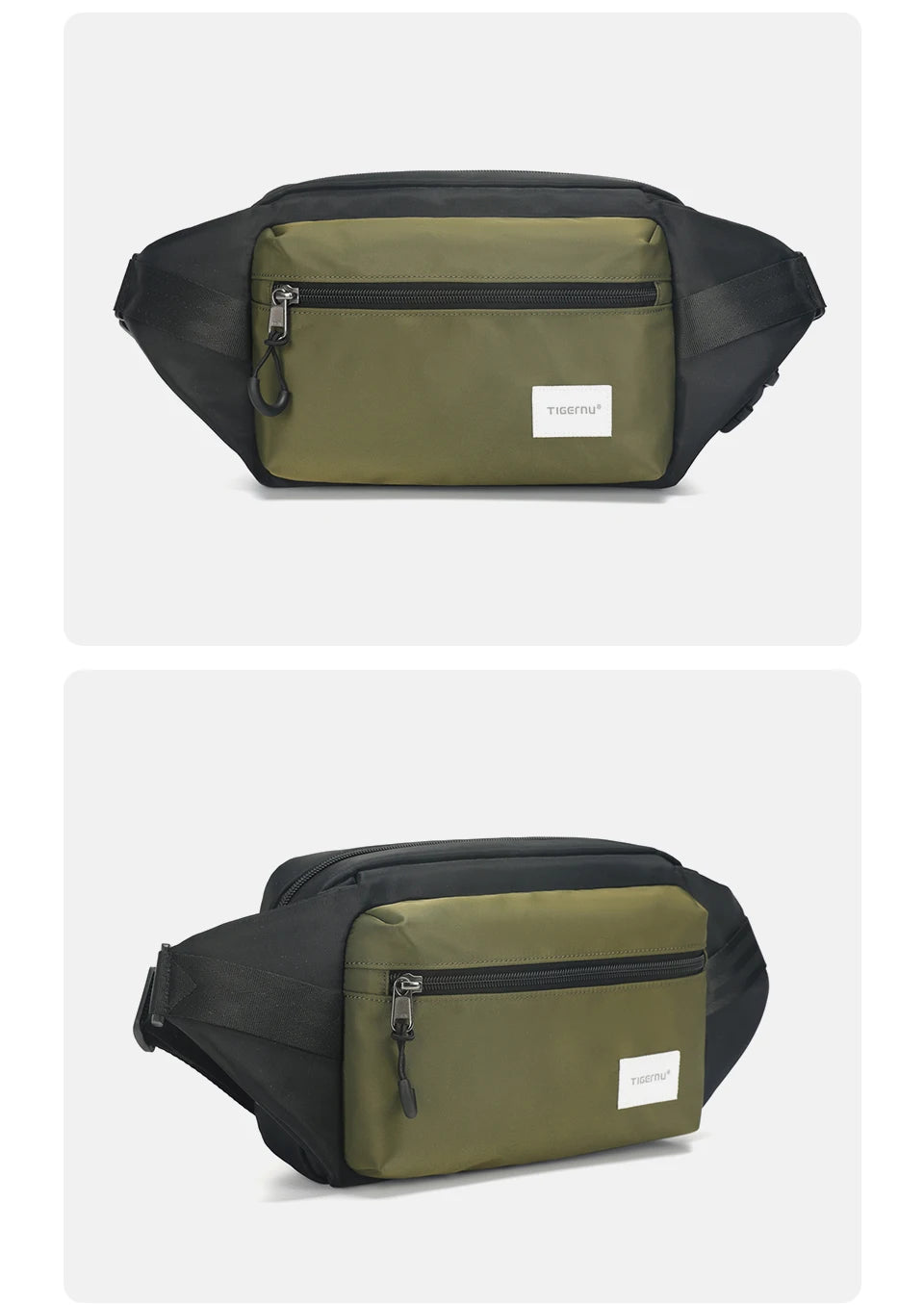 Tigernu Chest Bags For Men 7.9inch IPad Bag Lightweight Shoulder Bag Waterproof Crossbody Bag Male Mini Bags Sling Bag Handbag