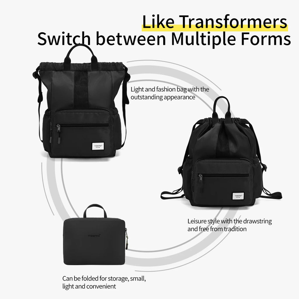 Tigernu Women Backpack Bags Foldable Backpacks Men Child Schoolbag 14'' Laptop Backpack Lightweight Travel Bags School Backpacks