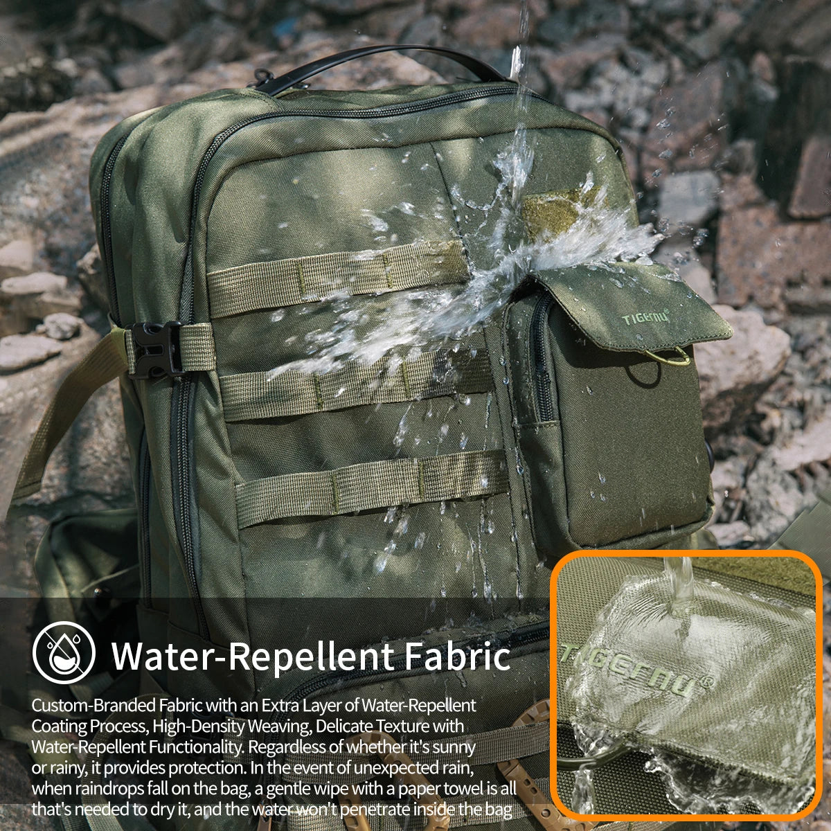 Tigernu Tactical Backpack Men Camping Trekking Fishing Bag Waterproof Rucksacks Travel Hunting Backpacks Outdoor Bags Knapsacks