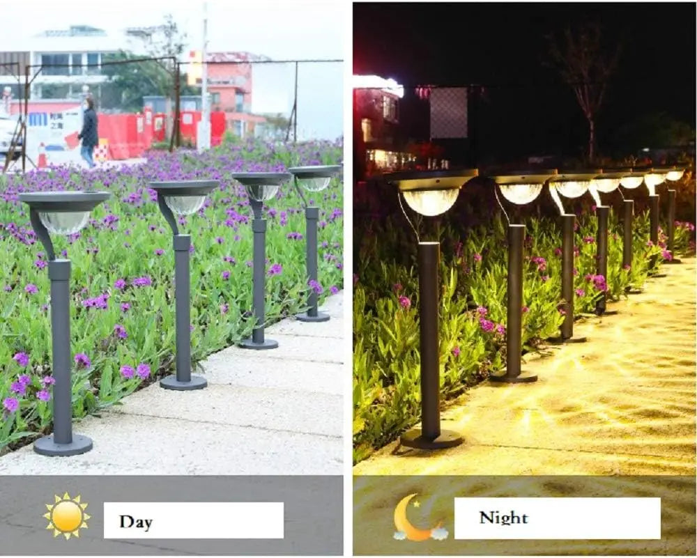 Solar Pathway Lights Outdoor Waterproof Super Bright Path Lights for Garden Backyard Walkway Driveway Decor Solar Landscape Lamp