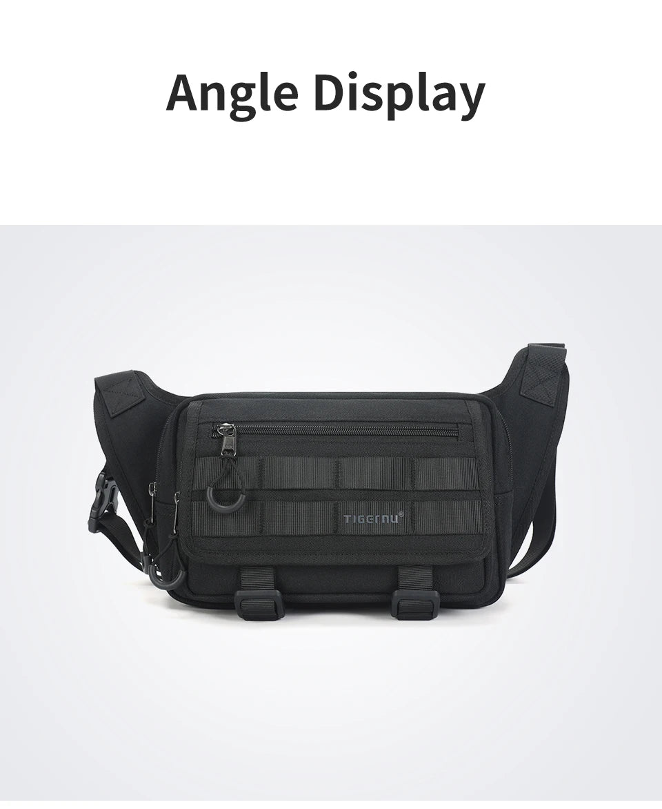 Tigernu Men Chest Bags Outdoor Messenger Bags For Men Hunting Carry Pack Sling Bag Male Hiking Shoulder Bag Waist Bag Crossbody