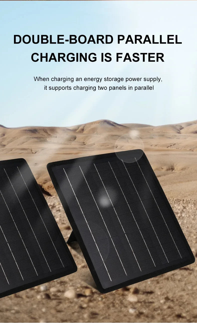 50W Solar Panel Trickle Charger For Car Battery Solar Battery Maintainer Car Truck Boat RV Motorcycle Marine Trailer Power Bank