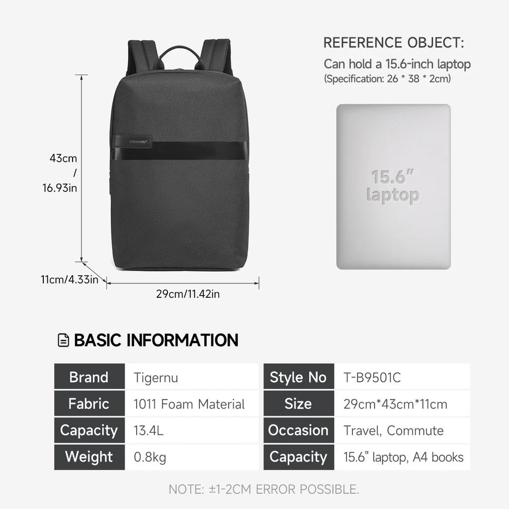 Tigernu Clearance Bags Men Backpack Anti-theft USB Charging 15.6 Laptop Bag Mochilas Feminine Male Bagpack Notebook Schoolbag