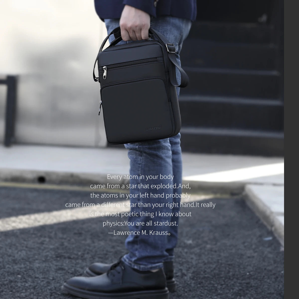 Tigernu Messenger Bags For Men Fashion Crossbody Bags 9.7inch Ipad Bag MIni Pack Men Business Bag Shoulder Bags Male Handbags