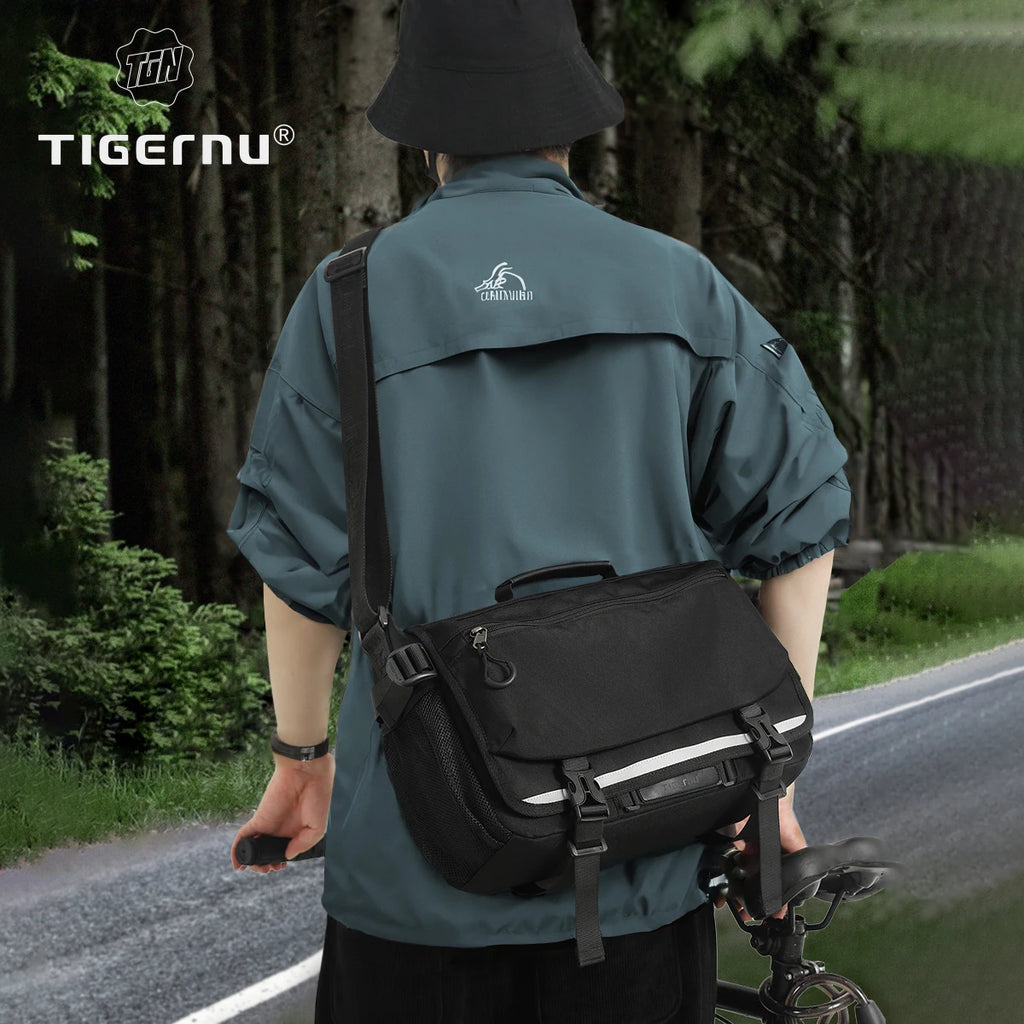 Tigernu Men's Shoulder Bags Waterproof Camera Bag Fashion Messenger Bags For Men Crossbody Bags Outdoor Pack Video Bags Travel