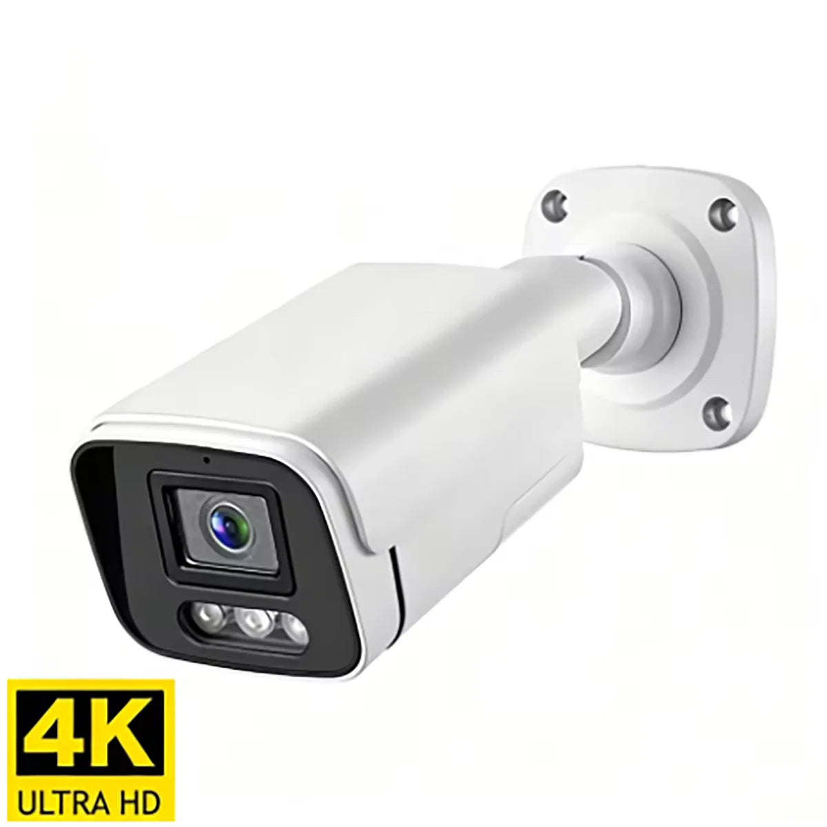 4K POE/AHD IP Dual Camera Solar Security Cameras Wireless Outdoor Cameras for Home Security 360°Coverage Pan Tilt No Blind Spots