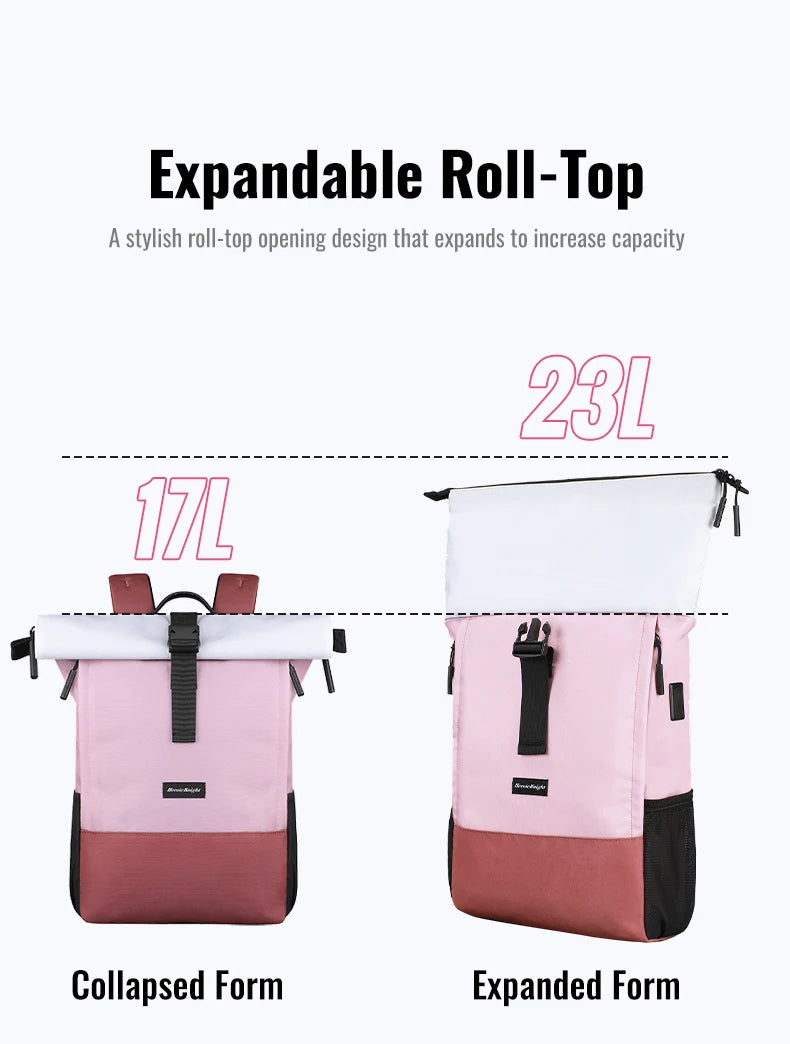 HK Large Capacity Travel Backpack Waterproof 15.6 inch Laptop Backpack With USB Charge Casual Business Travel Bag for Men Women