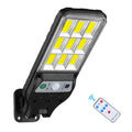 20000LM Solar Lights Outdoor External Solar Lamp with Motion Sensor Remote Control Solar Powered Spotlight Lamp Wall Street Lamp