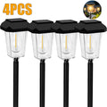 Solar Garden Lights Waterproof LED Auto Sensor Path Lighting Solar Energy Landscape Lamp For Outside Walkway Sideway Home