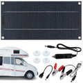Solar Panel 12v Trickle Charger for Car Battery Solar Battery Maintainer Car Truck Boat RV Motorcycle Marine Trailer Power Bank