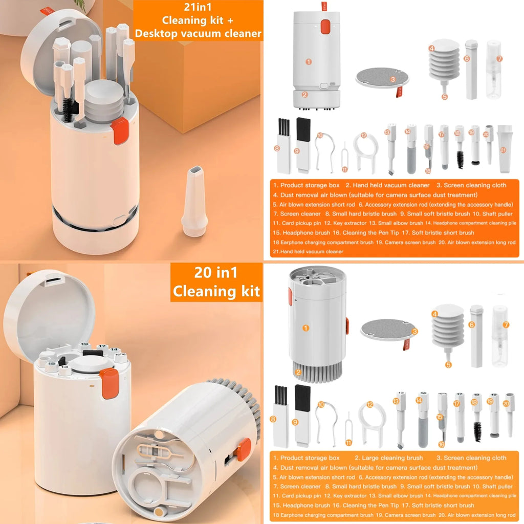 Cleaning brush for iPhone Airpods Phone slot charging port Earphone cleaning stick Laptop keyboard Digital camera lens wipe kit