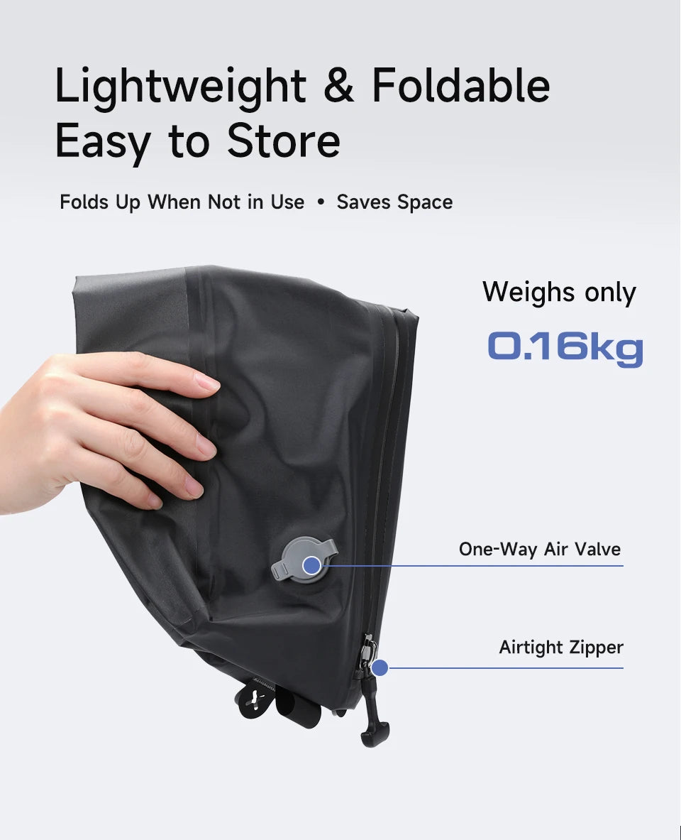 Tigernu Vacuum Compression Bags With Pump Separate Vacuum Pack Travel Portable Bag Waterproof TPU Luggage Packaging Portion Bags
