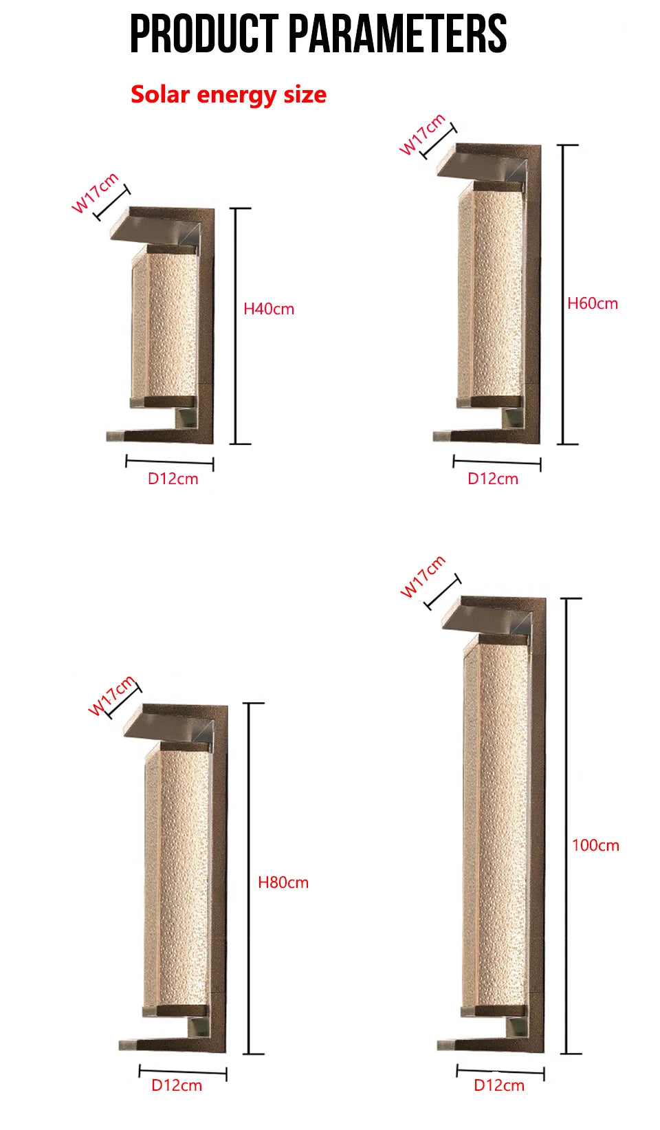 Solar Wall Light Outdoor Dusk to Dawn Porch Lighting Fixture Waterproof Solar Lanterns Anti-Rust Lanterns for Front Patio Garage