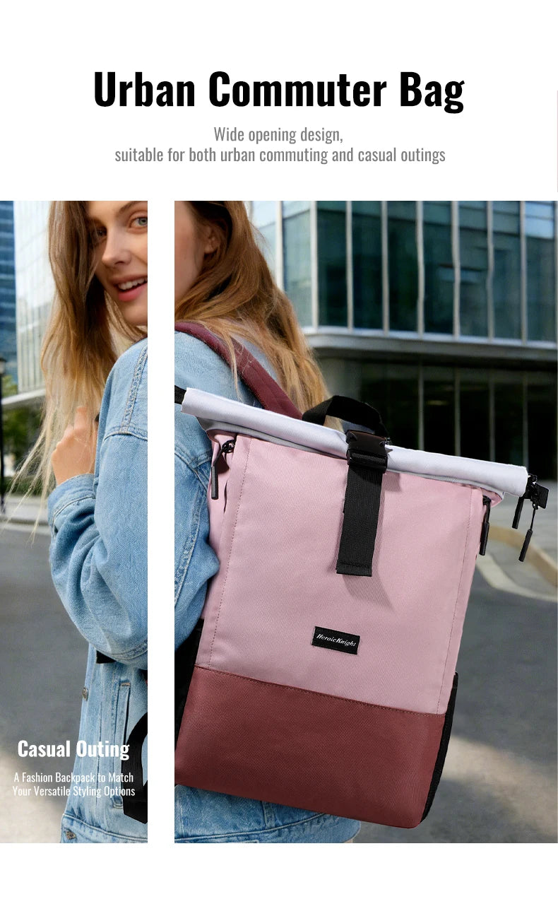 HK Large Capacity Travel Backpack Waterproof 15.6 inch Laptop Backpack With USB Charge Casual Business Travel Bag for Men Women