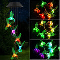 Solar Powered Lamp, Hummingbird, Wind Chime, Outdoor Decoration, Courtyard Decoration, Birthday Gift, Halloween Decoration