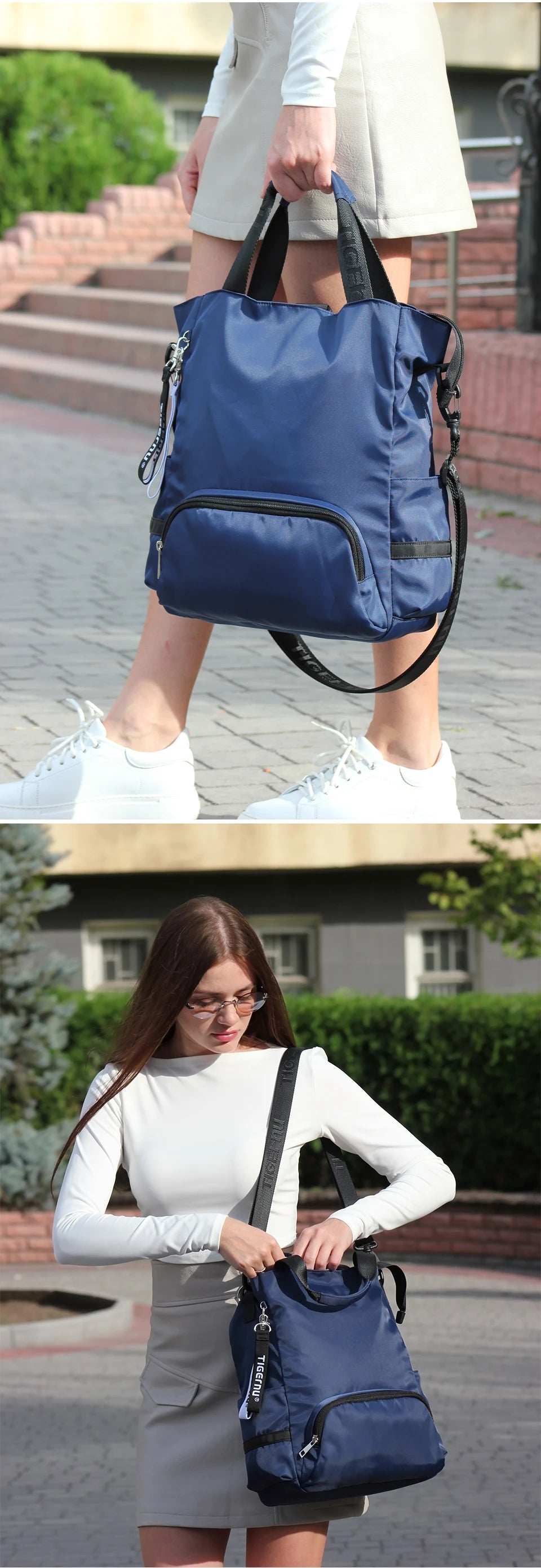 Tigernu Women Backpack Bags Girls Tote Bags Fashion Shoulder Bags 14inch Laptop Backpack Female Schoolbag Travel Bags Knapsack