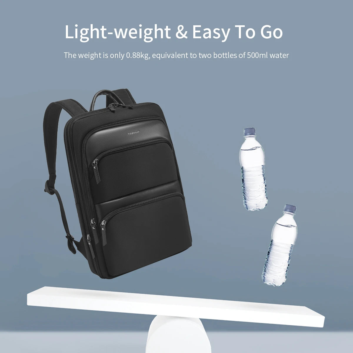 Tigernu Backpack Men Travel Backpack Thin Backpack Male Laptop Backpack Expandable Bag For School Outdoor Business Bags Knapsack