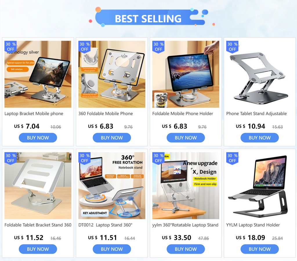 Aluminum Alloy Desktop Mobile Phone Stand Foldable iPad Tablet Support Cell Phone Desk Bracket Lazy Holder For Smartphone Mount
