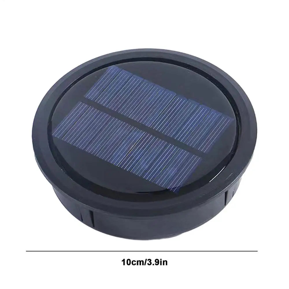 Solar Lights Replacement Top Solar Panel Lantern Waterproof LED Bulbs Solar Panel With Switchs For Outdoor Hanging Lanterns