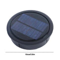 Solar Lights Replacement Top Solar Panel Lantern Waterproof LED Bulbs Solar Panel With Switchs For Outdoor Hanging Lanterns