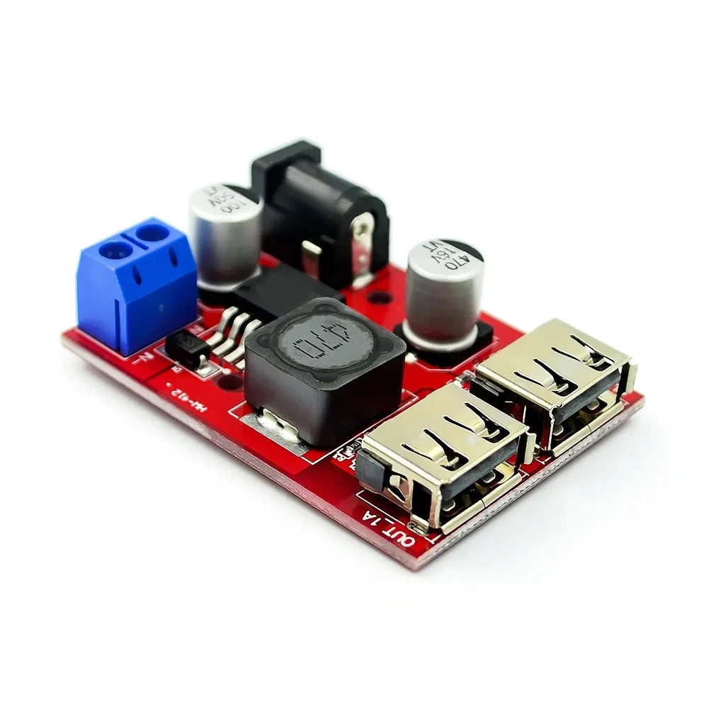 Solar Controller Charger 3A Dual USB Output Module With Automatic Charging Board For 6V-40V DC Solar Panels And USB 5V Devices