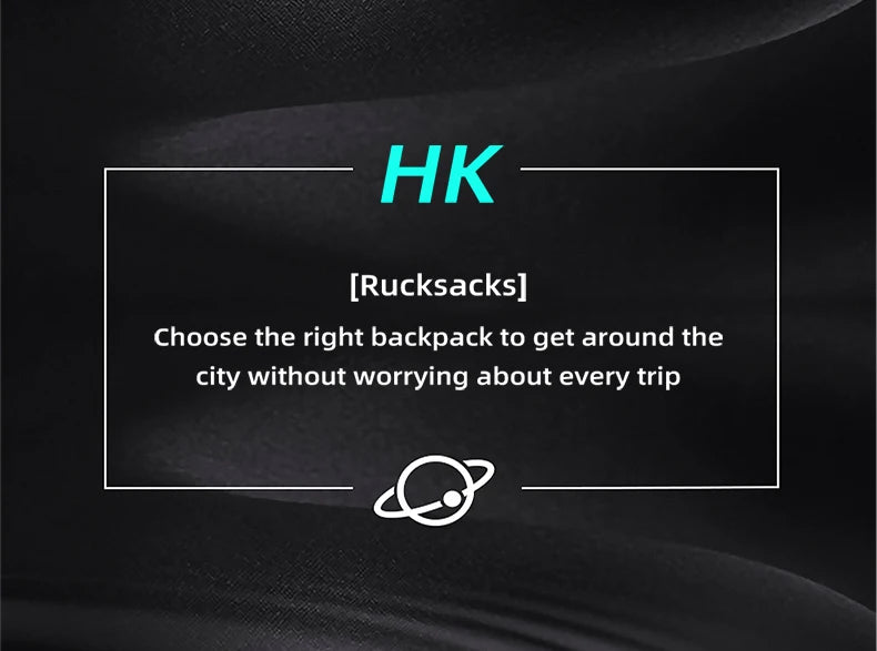 HK Classic Business Backpack For Men Casual 15.6 Inch Laptop Bag With USB Waterproof College School Bags Work Office Rucksacks