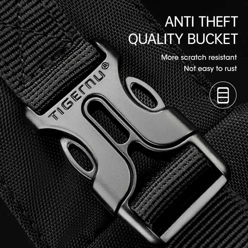Tigernu Light Crossbody Bags For Men Waterproof Chest Bag Oxford Bags Shoulder Bag College Male Mini Sling Bag Handbag Messenger
