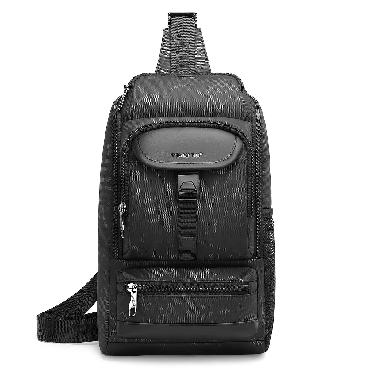 Tigernu Men Fashion Shoulder Bags For Men 9.7 11inch Ipad Bag Chest Pack Men Waterproof Large Capacity Crossbody Bags Mini Bags