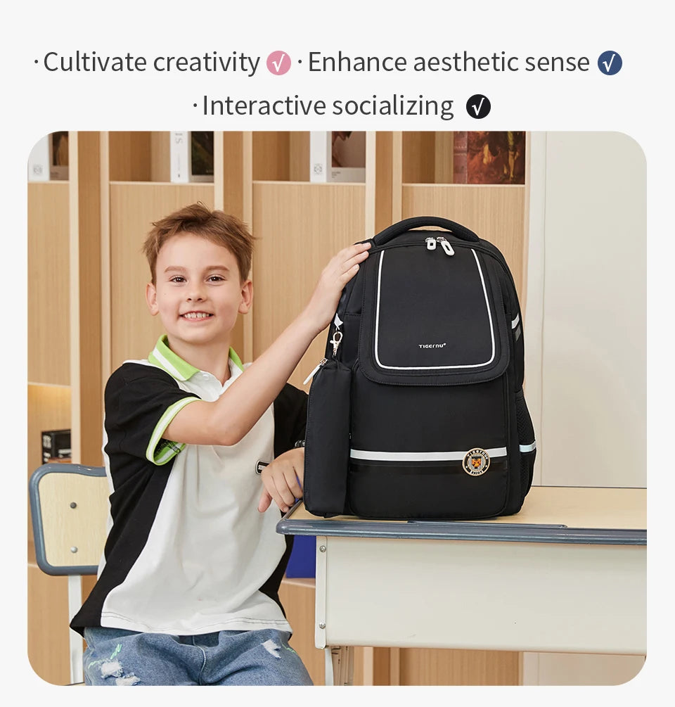 Tigernu School Backpack Bags For Girls Children School Backpack Boy Cartoon Backpacks For Students Schoolbag Kids Bags For Women