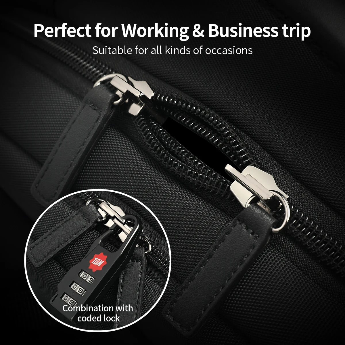 Tigernu Travel Backpacks for Men 14 15.6 17inch Laptop Backpacks Business Backpack Bags for Travel Knapsack Schoolbag