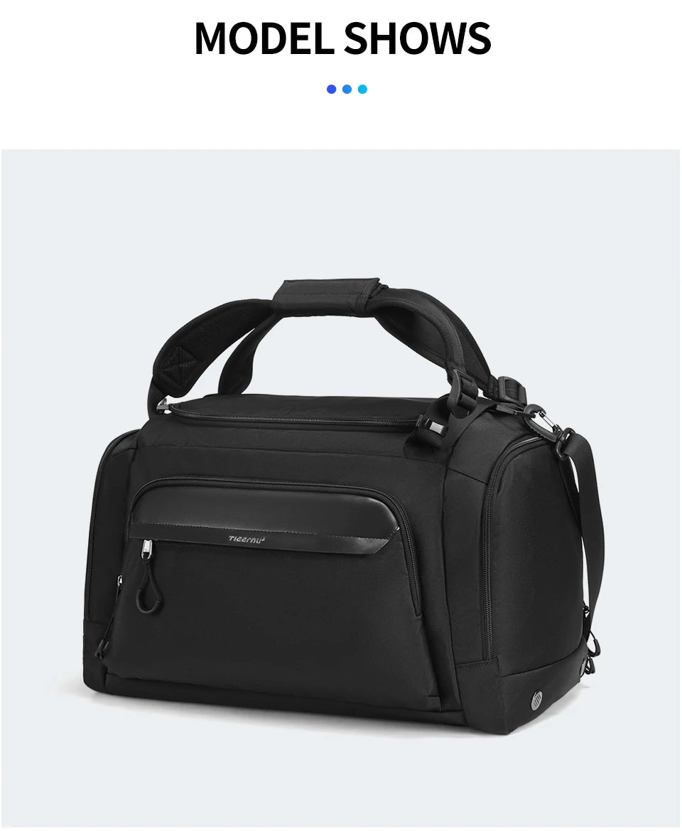 Tigernu Travel Bags For Men For Women 15.6inch Laptop Bag Handbag Waterproof Shoulder Bags Men Sport Bags For Gym Fitness Bags