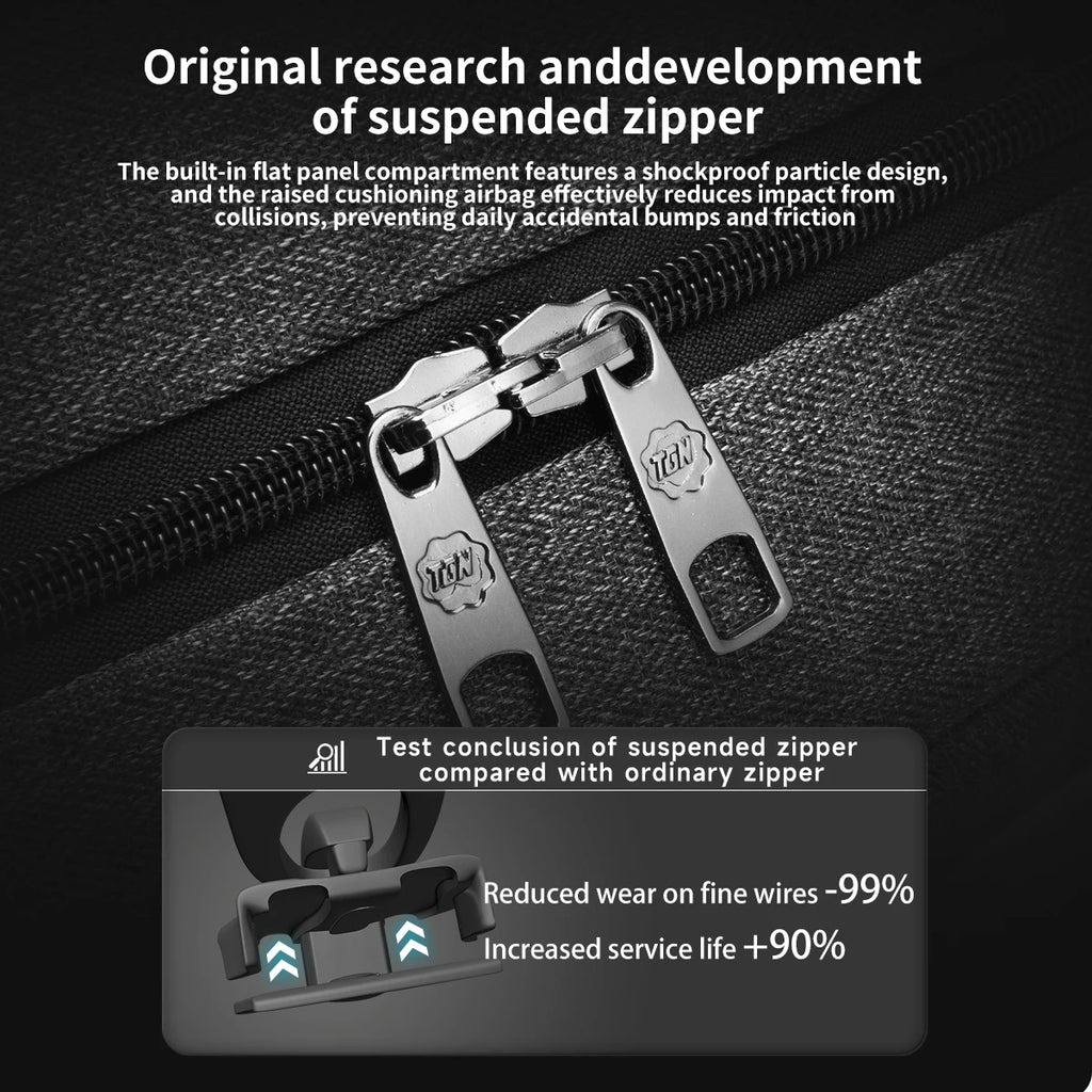 Tigernu Backpack Men Anti theft 15.6" Laptop Backpack Men Waterproof Bags Male Travel Backpack USB Charging School Backpack Bags