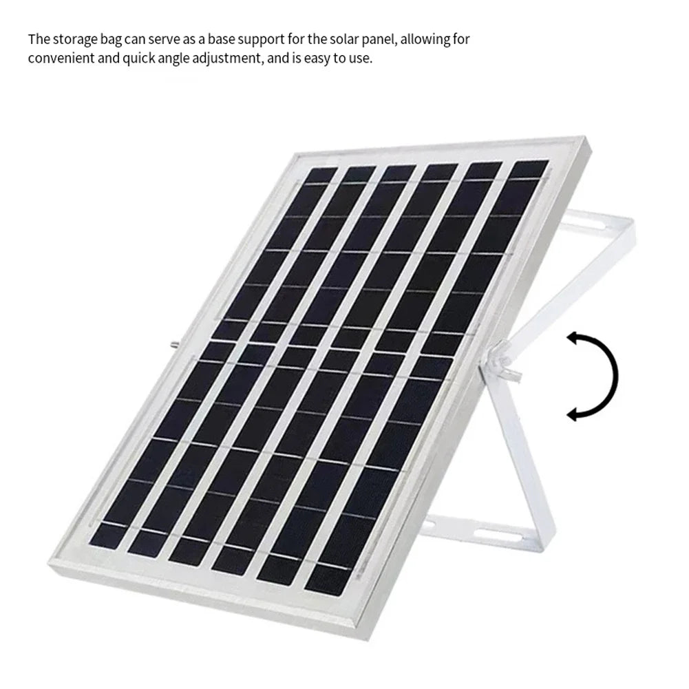 4 USB Ports Charger 4 USB Ports Solar Battery Charger Compact Form Factor Efficient Energy Conversion Fast Solar Absorption