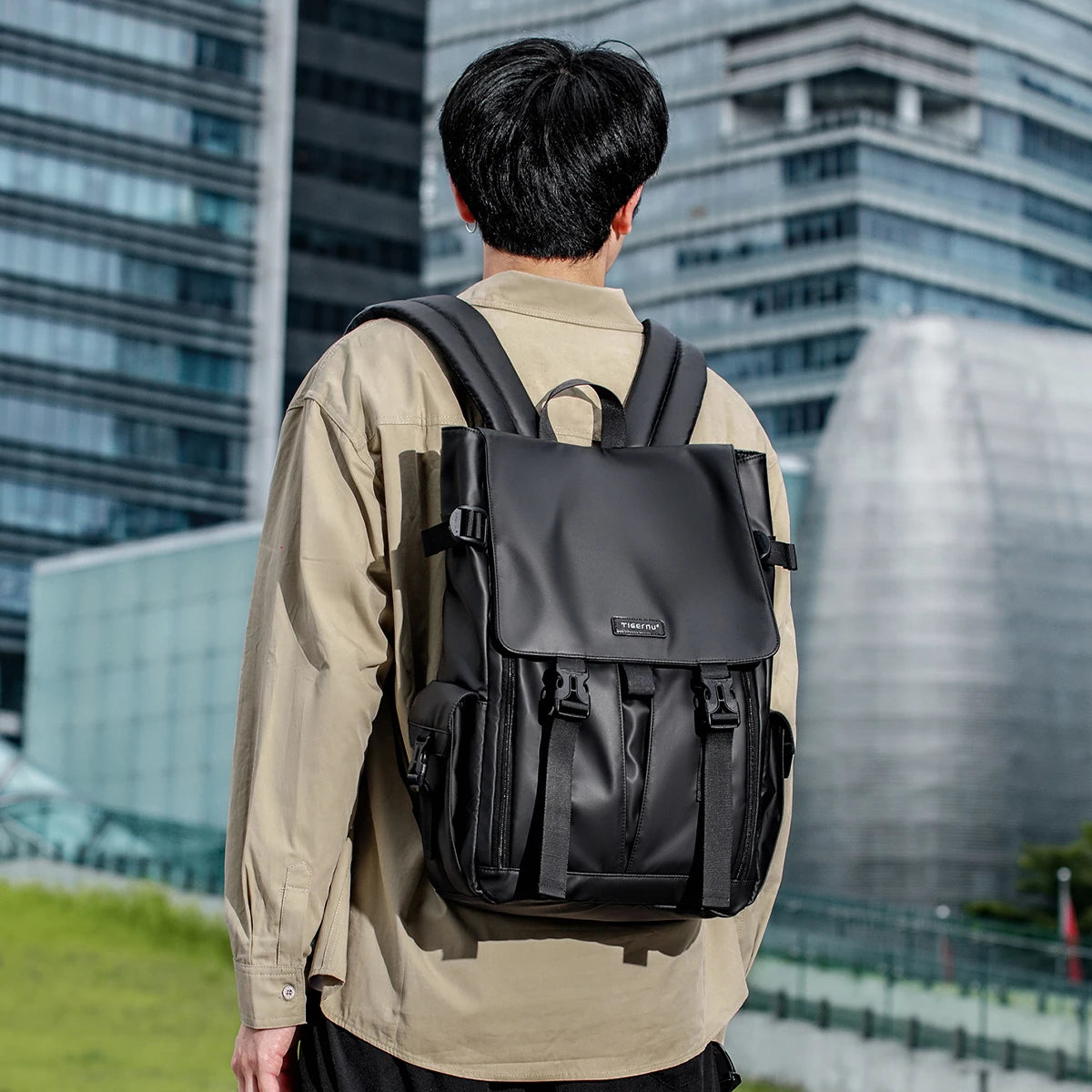 Tigernu Men‘s Backpack Youth School Backpacks Fashion Cabin Backpack For Men 15.6inch Laptop Backpacks Travel Mochilas Knapsack