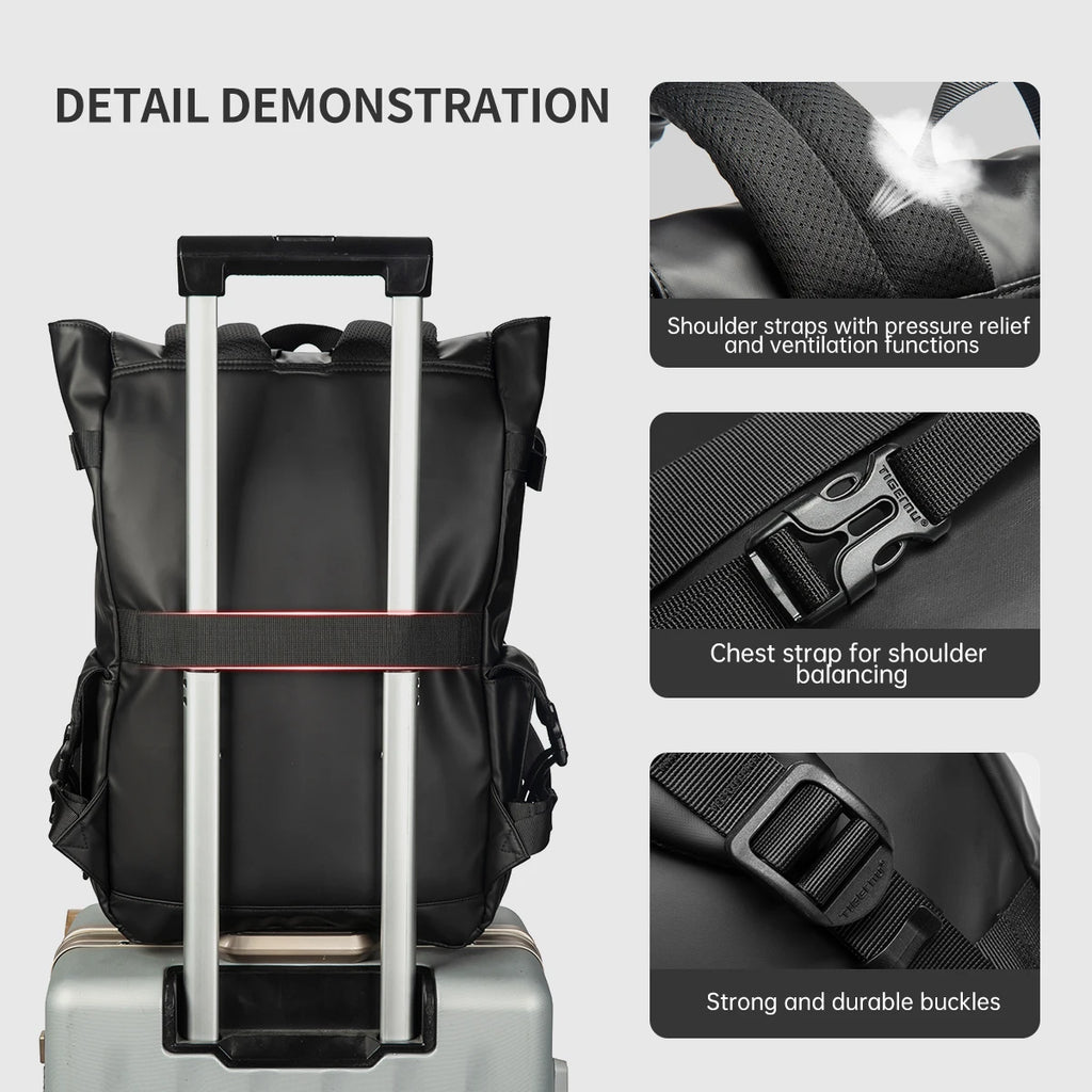Tigernu Men‘s Backpack Youth School Backpacks Fashion Cabin Backpack For Men 15.6inch Laptop Backpacks Travel Mochilas Knapsack