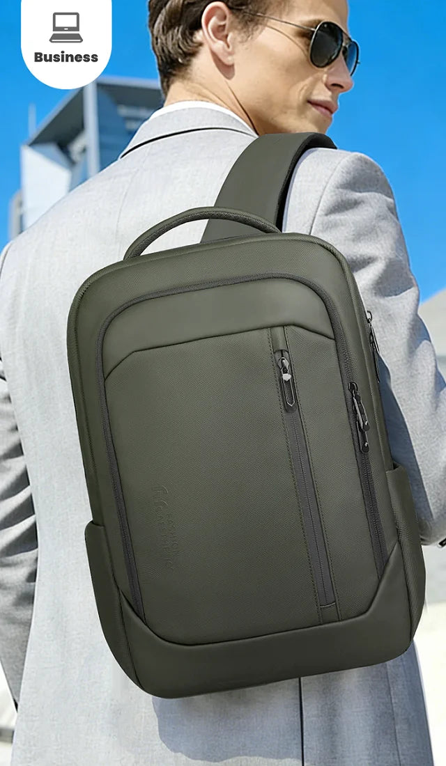 HK Smart Business Backpack Male Waterproof Travel Carry on Backpack Large Capacity 17 inch Laptop Backpack for Men Daily Daypack