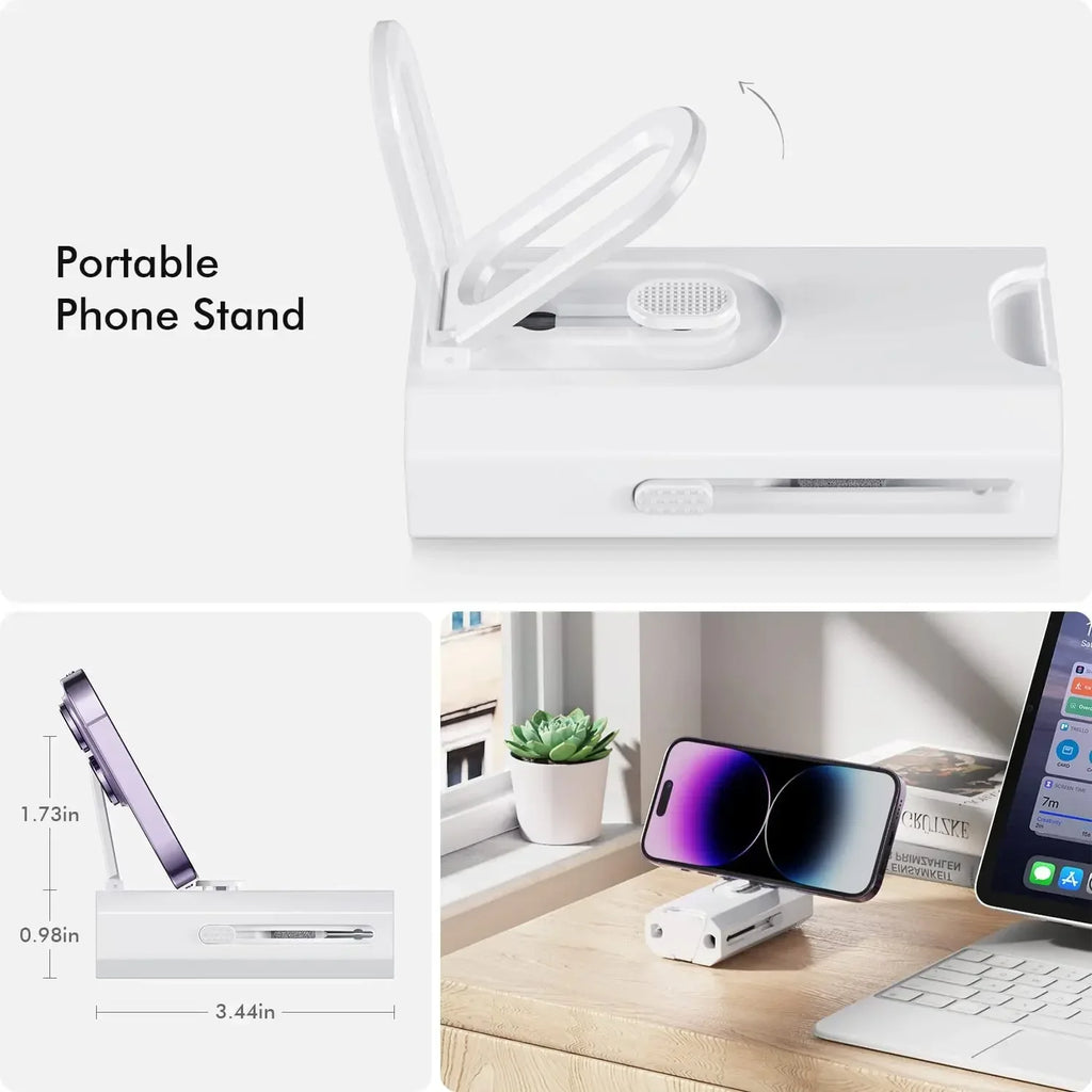 Q8 Electronic Cleaner Kit Screen Cleaner Multifunctional Cleaning Brush for Earphone Keyboard Laptop Phone PC Monitor Camera