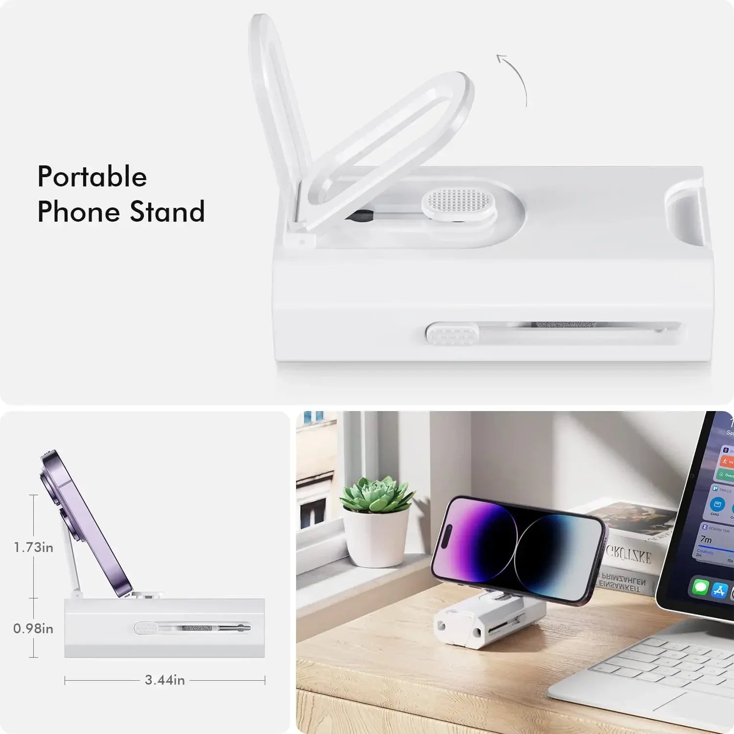 Q8 Electronic Cleaner Kit Screen Cleaner Multifunctional Cleaning Brush for Earphone Keyboard Laptop Phone PC Monitor Camera