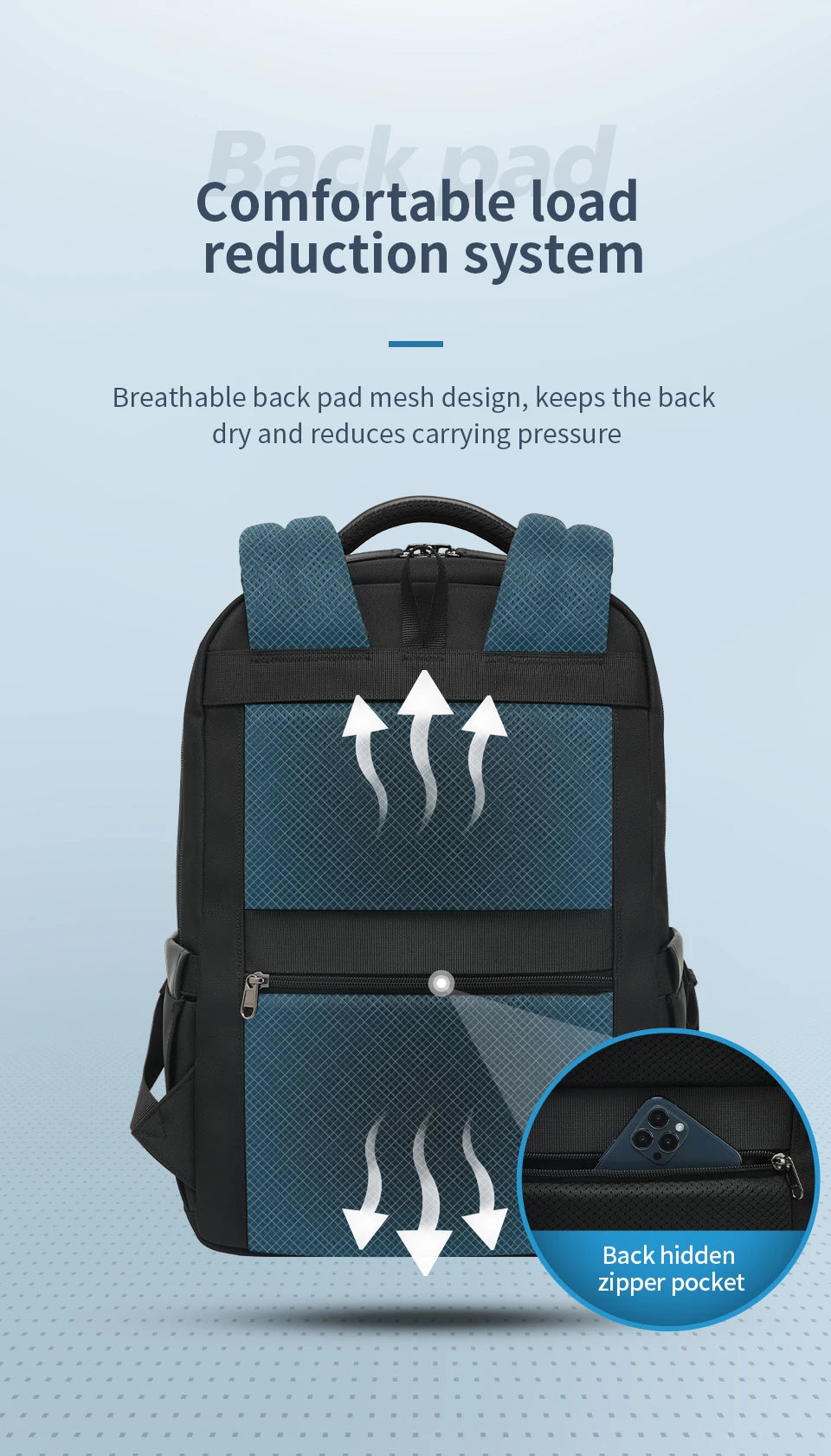 Tigernu Travel Backpacks for Men 14 15.6 17inch Laptop Backpacks Business Backpack Bags for Travel Knapsack Schoolbag