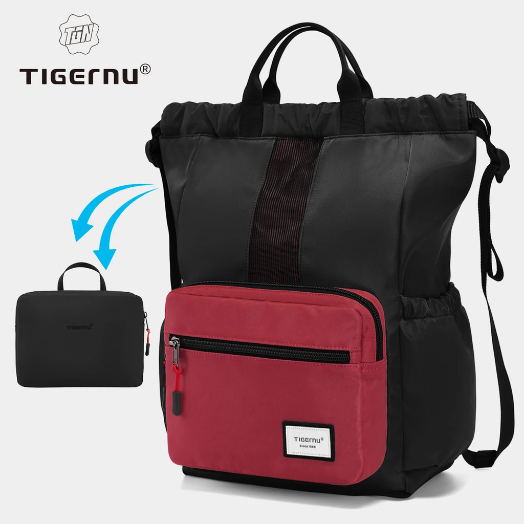 Tigernu Women Backpack Bags Foldable Backpacks Men Child Schoolbag 14'' Laptop Backpack Lightweight Travel Bags School Backpacks