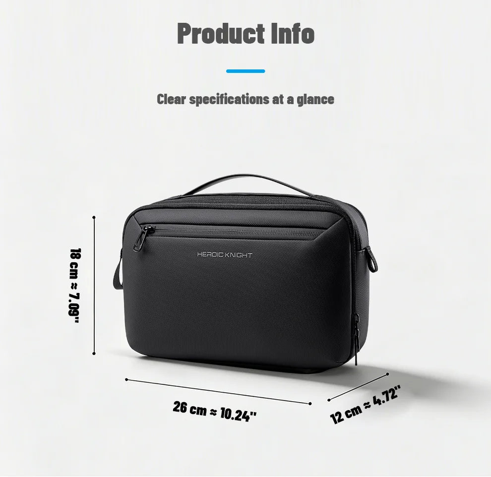 HK Portable Wash Pouch Waterproof Travel Toiletry Bag for Men Women Gym Essentials Cosmetic Makeup Organizer Case Beauty Handbag