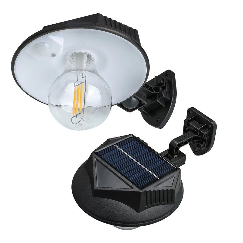 Solar Lights for Outside 4Modes Split Motion Sensor Outdoor Lights Outdoor Waterproof IP65 Solar Lights for Yard Patio Garden